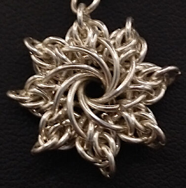 elegante 935er Silber Ohrringe poliert