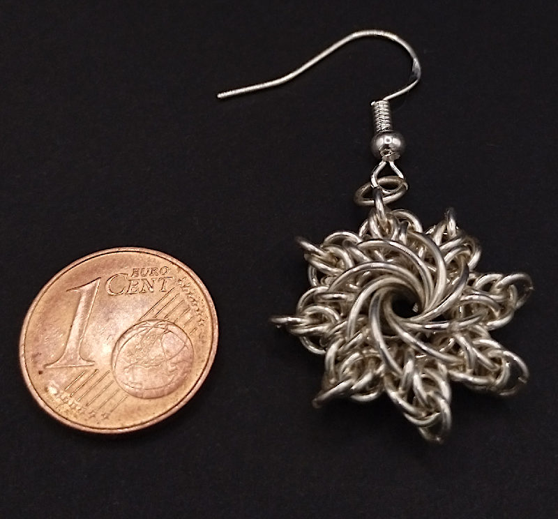 Ohrringe Stern 935 – Bild 2