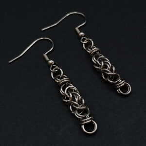 Hochwertige Edelstahl Ohrringe mit polierter Oberfläche, modern und langlebig