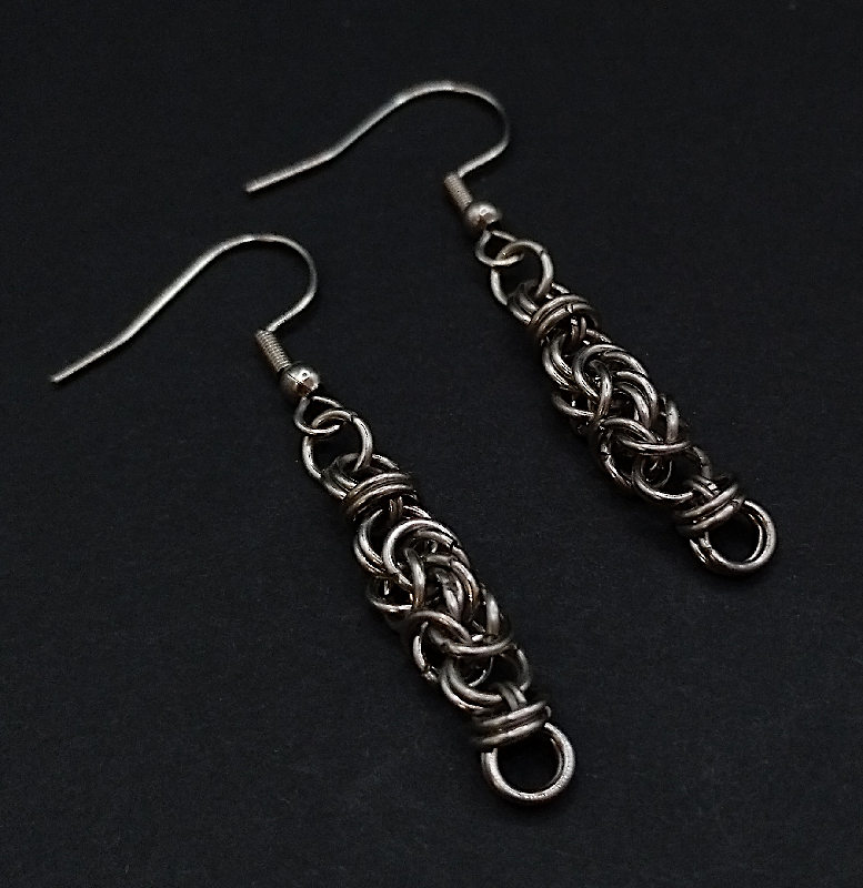 Hochwertige Edelstahl Ohrringe mit polierter Oberfläche, modern und langlebig